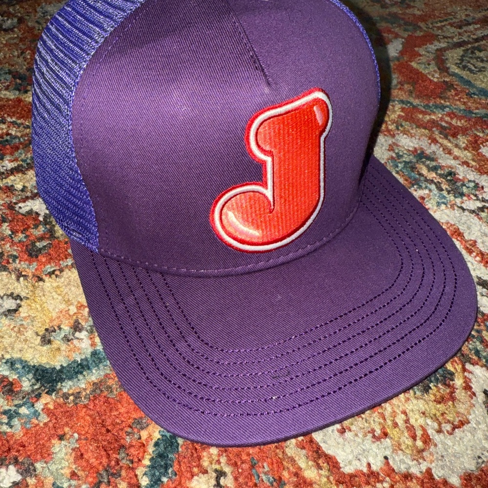 Purple and Red JellyBean Cap